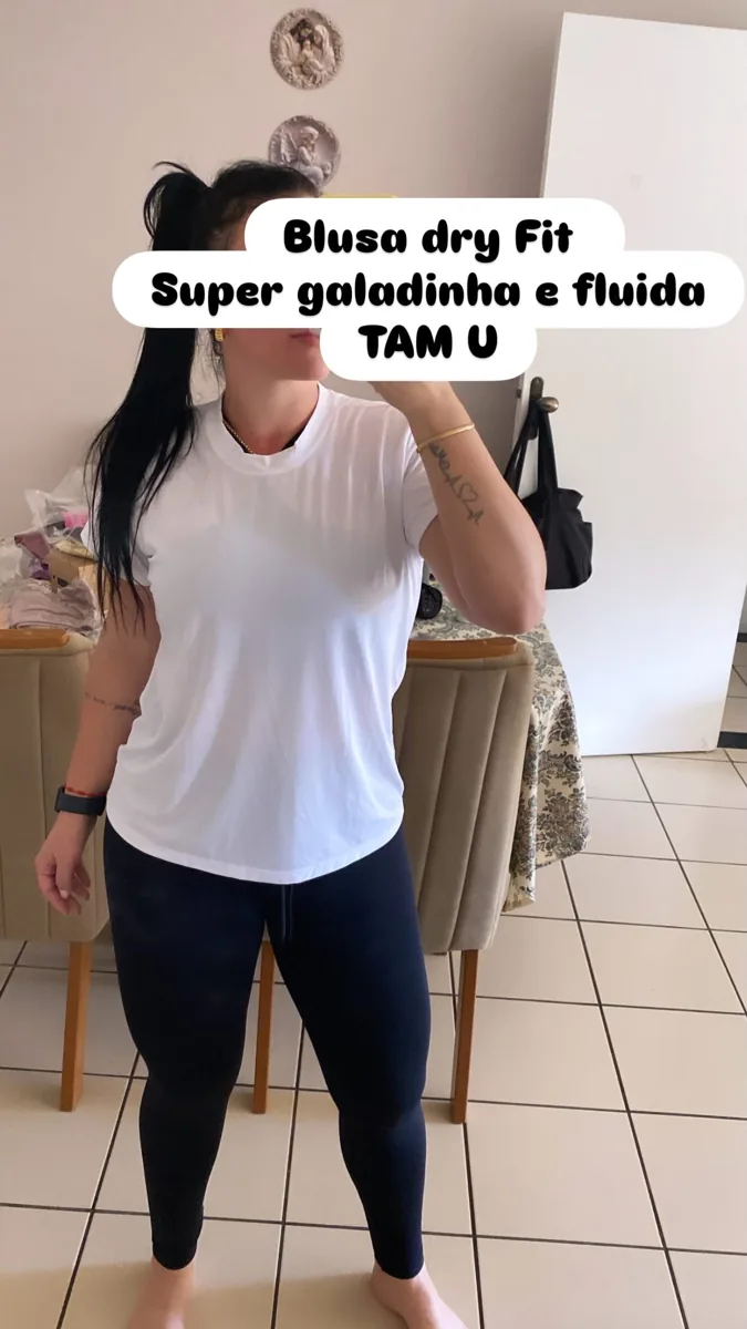 Blusa dry Fit TAM U